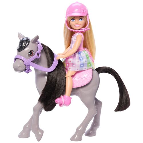 Barbie - Set de Juego Chelsea Paseo en Pony