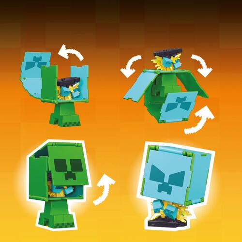 Figura de Acción Minecraft Vanilla Flippin' 3.75" ¡Colecciónalos todos!