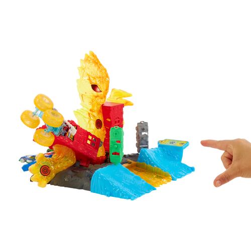 Set Arena Energía Demolición Apaga el Fuego Hot Wheels
