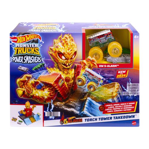 Set Arena Energía Demolición Apaga el Fuego Hot Wheels