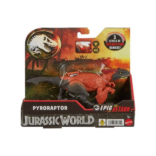 Jurassic World Epic Attack Pyroraptor