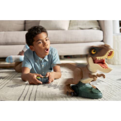 Figura de Acción T. Rex con Control Remoto Jurassic World