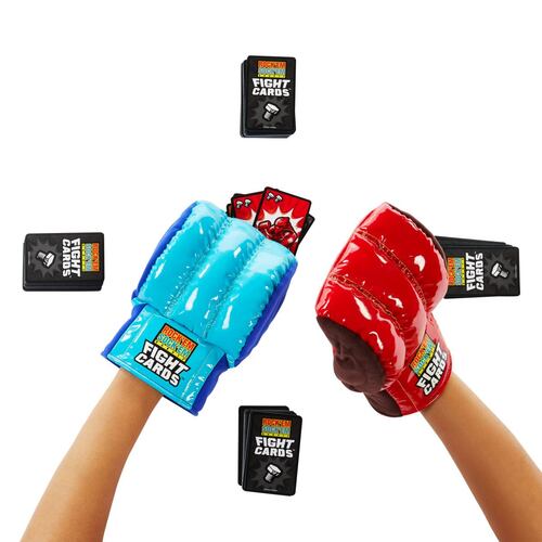 ROCK 'EM SOCK 'EM Cartas - Mattel Games - Juego Mesa Adultos
