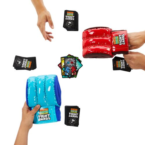 ROCK 'EM SOCK 'EM Cartas - Mattel Games - Juego Mesa Adultos