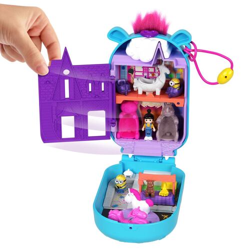 Set de Juego Compacto Mundo Sorpresa Minions Polly Pocket
