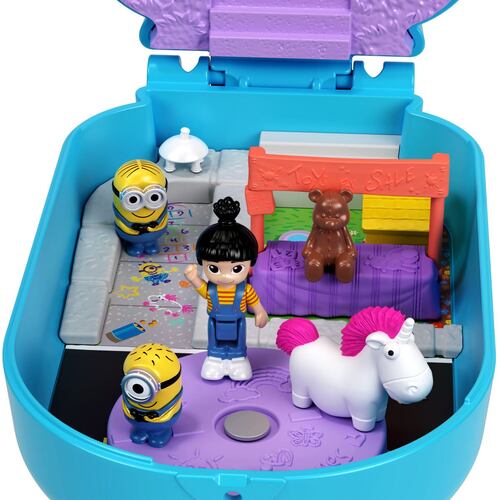 Set de Juego Compacto Mundo Sorpresa Minions Polly Pocket