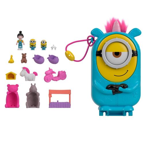 Set de Juego Compacto Mundo Sorpresa Minions Polly Pocket