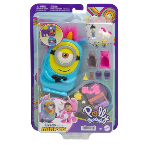 Set de Juego Compacto Mundo Sorpresa Minions Polly Pocket