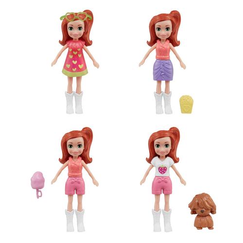 Set de Juego Carnaval de Bocadillos Tropicales Polly Pocket