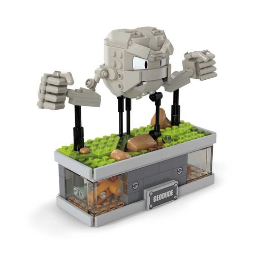 Juguete Armable Minifigura Geodude Movimiento MEGA