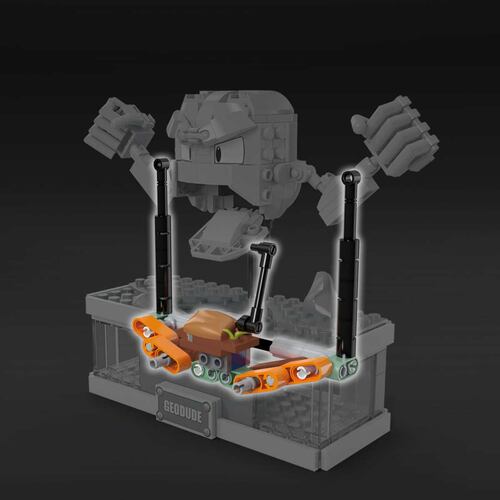 Juguete Armable Minifigura Geodude Movimiento MEGA