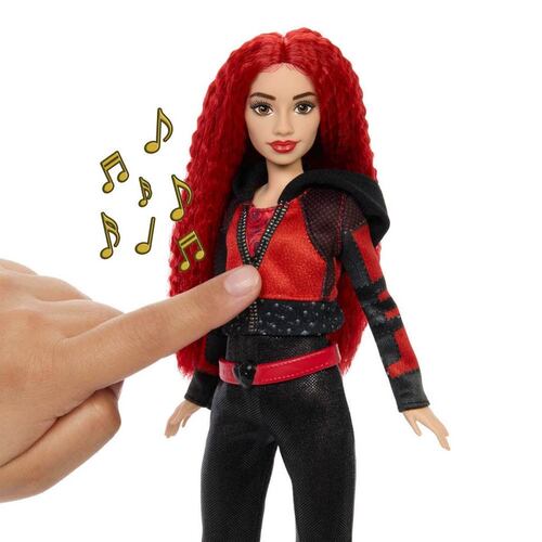 Disney Descendientes El Ascenso de Red Muñeca Red Musical