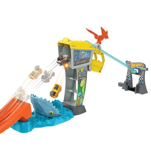 Pista de Juguete Jurassic World Hot Wheels