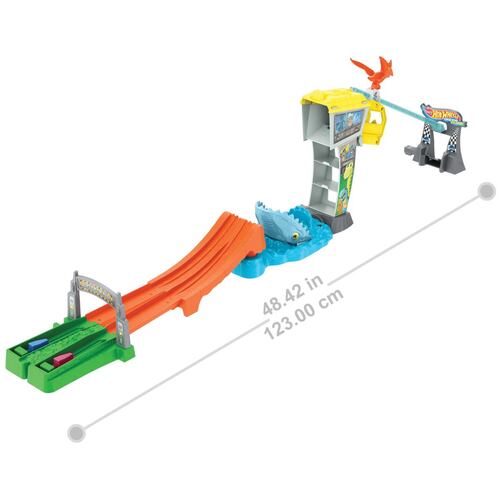 Pista de Juguete Jurassic World Hot Wheels