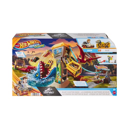Pista de Juguete Jurassic World Hot Wheels