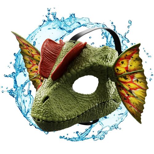 Juguete Máscara de Dilophosaurus Lanza-Veneno Jurassic World