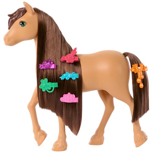 Barbie Set de Juego Pony Peinados Divertidos Sorpresa