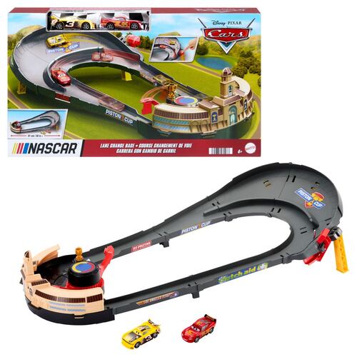 Pista de Juguete Circuito NASCAR Cars de Disney y Pixar