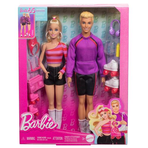 Barbie y Ken en Patines 65 Aniversario