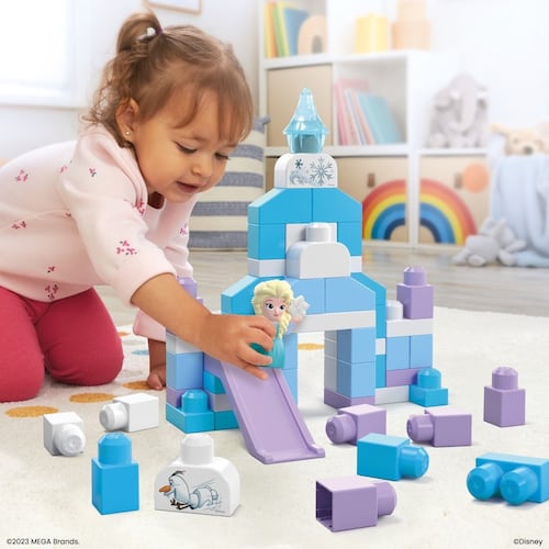 Mega Bloks Juguete de Construcción castillo de Elsa