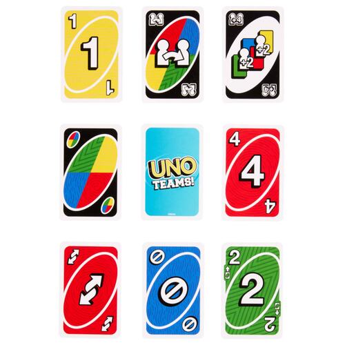 Juego de Cartas UNO Teams