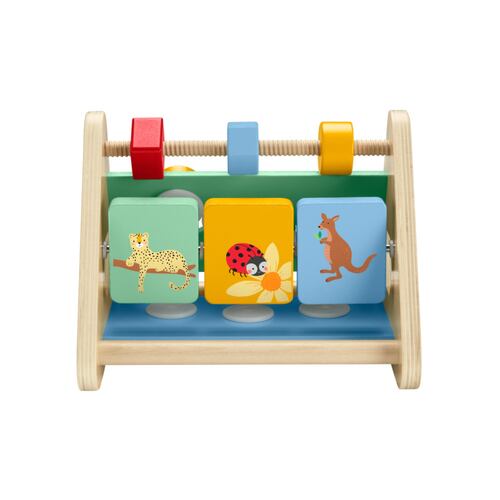 Juguete FISHER-PRICE Triángulo de Actividades de Madera