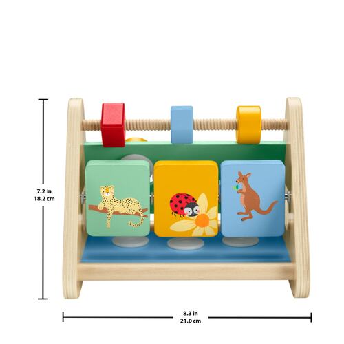 Juguete FISHER-PRICE Triángulo de Actividades de Madera