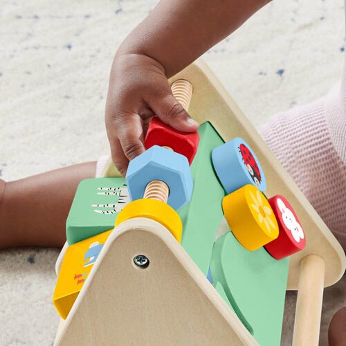Juguete FISHER-PRICE Triángulo de Actividades de Madera
