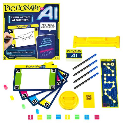 Pictionary Juego de Mesa vs IA para Niños