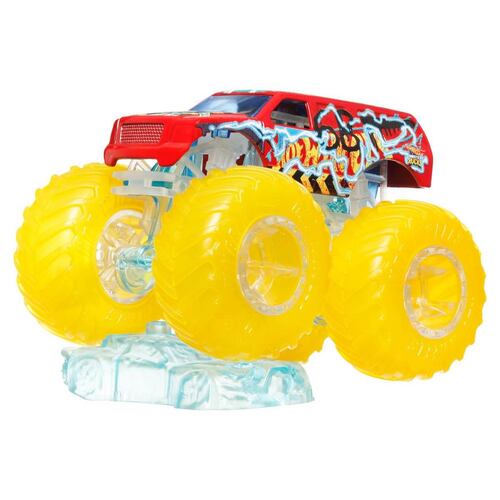 Hot Wheels Monster Trucks Camión Sorpresa Energía Demolición 1:64