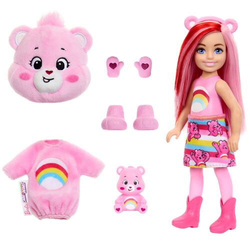 Set Muñeca Chelsea  BARBIE Cutie Reveal Ositos Cariñositos