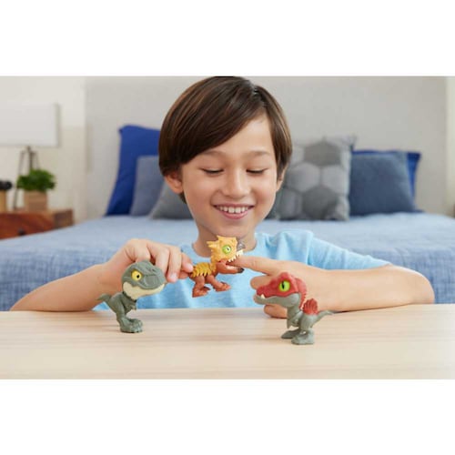 Dinosaurio Pequeños JURASSIC WORLD Mordedores Feroces