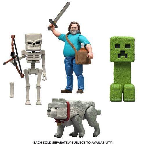 Minecraft La Película Figura de Acción de 4"