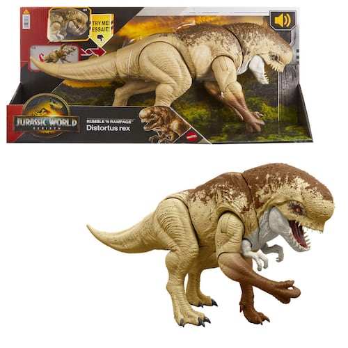 Dinosaurio Rebirth Villano Jurassic World con Sonido