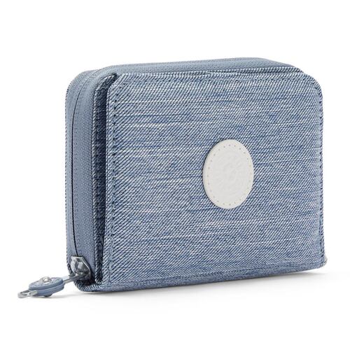 Cartera Mediana Mezclilla Azul Kipling