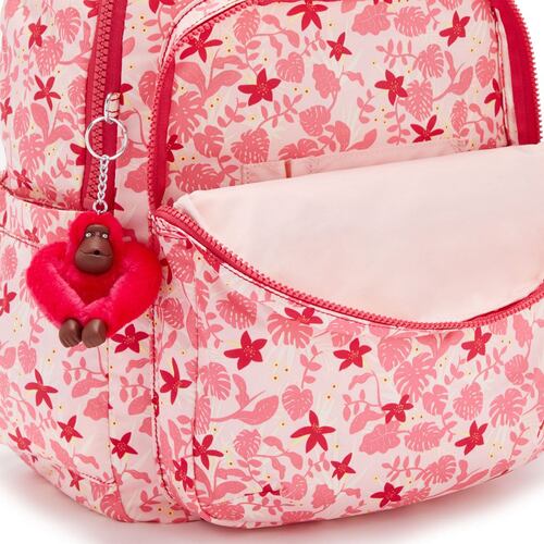 Mochila Kipling rosa
