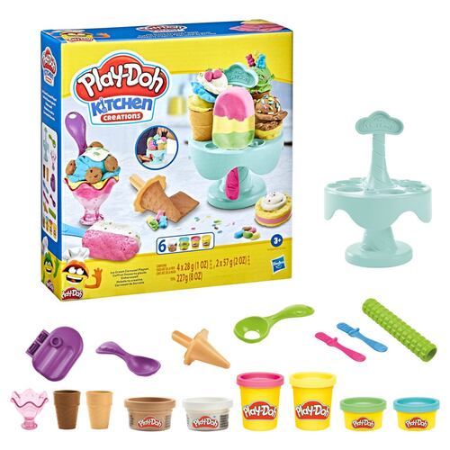 Pd Ice Cream Carousel Playset