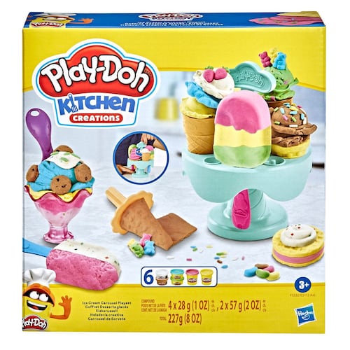 Pd Ice Cream Carousel Playset