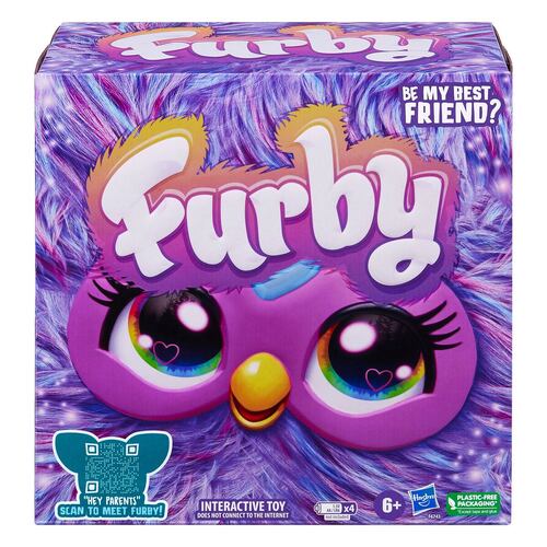 Peluche Interactivo HASBRO Furby Morado