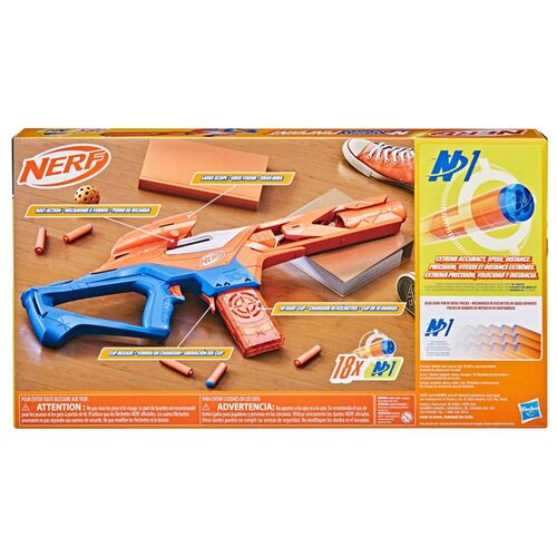 Lanzador de Dardos NERF Series Pinpoint Incluye 18 Dardos