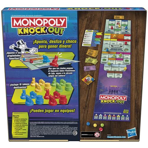 Juego de Mesa Monopoly Knockout