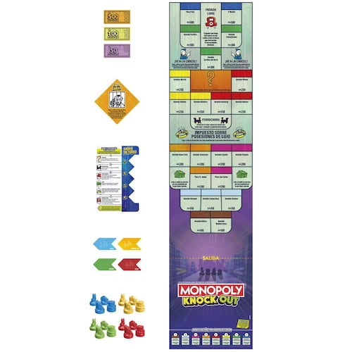 Juego de Mesa Monopoly Knockout
