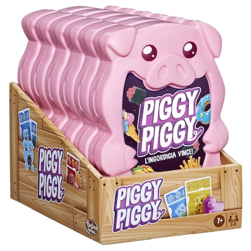 Juego de Cartas Piggy Piggy de Hasbro ¡Róbalo todo para ganar!
