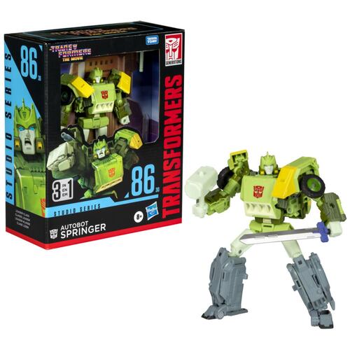 Figura Springer 3 en 1 Línea Transformers Studio Series de Hasbro