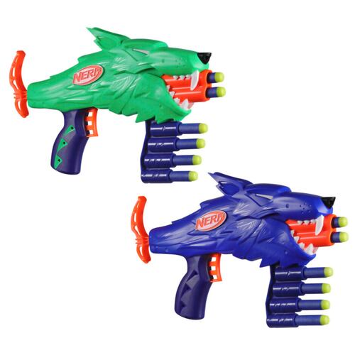 Set 2 Lanzadores Nerf Wild Wolf