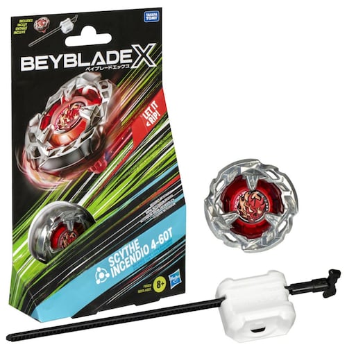 Kit Inicial Beyblade X Claw Leon 5-60 P de Hasbro