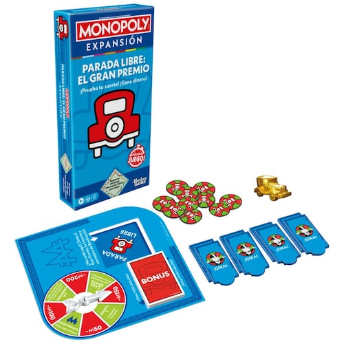 Juego de Mesa MONOPOLY Expansión Parada Libre: El Gran Premio