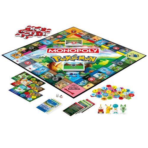 Juego de Mesa MONOPOLY Pokemon