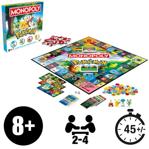 Juego de Mesa MONOPOLY Pokemon