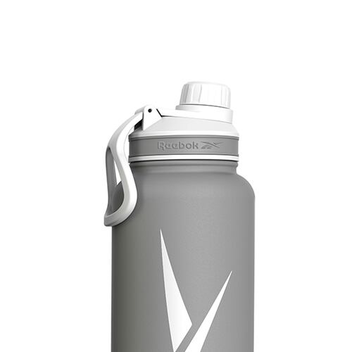 Termo Athletic REEBOK de Acero Inoxidable Capacidad de 40 Oz en Color Gris